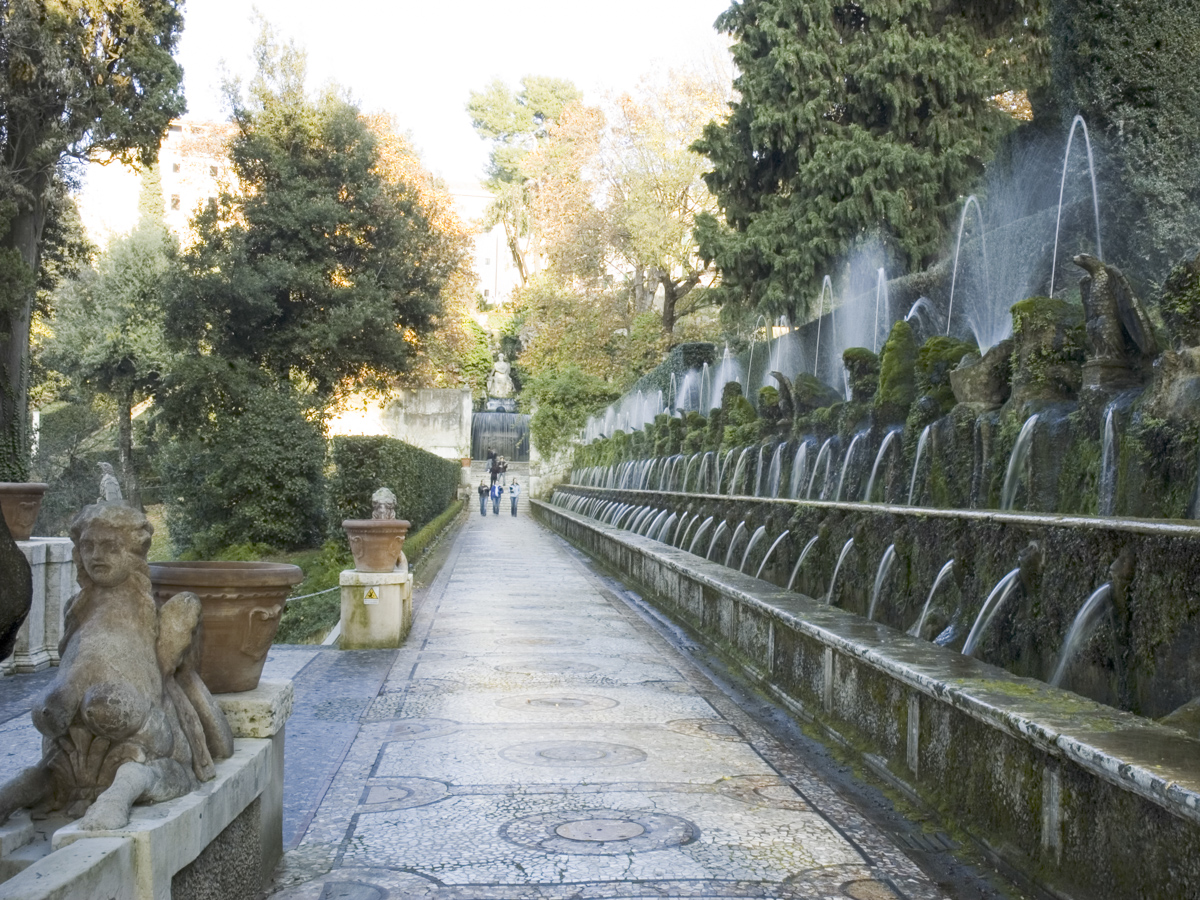 il palazzo delle meraviglie: Villa d'Este a Tivoli